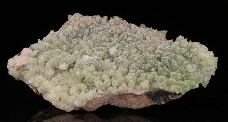 Ettringite, Calcite on Matrix,"N'Chwaning II Mine, Kalahari Manganese Field, Northern Cape, South Af