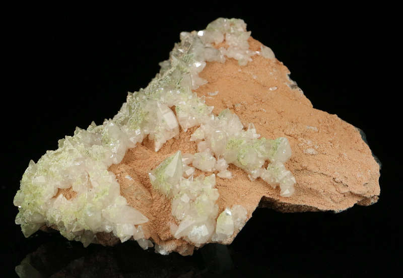 Ettringite, Calcite on Matrix,"N'Chwaning II Mine, Kalahari Manganese Field, Northern Cape, South Af