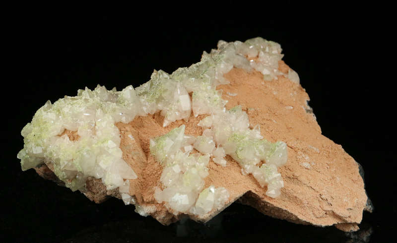 Ettringite, Calcite on Matrix,"N'Chwaning II Mine, Kalahari Manganese Field, Northern Cape, South Af