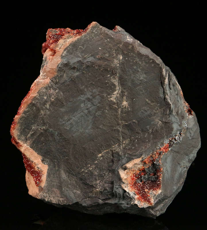 Andradite on Matrix, "N'Chwaning II Mine, Kalahari Manganese Field, Northern Cape, South Africa. "