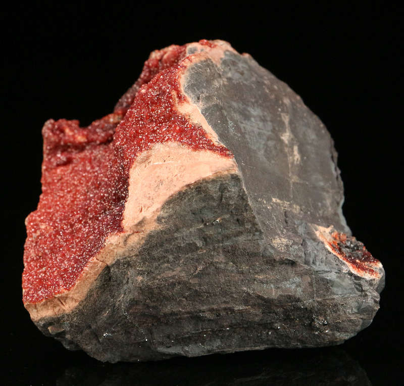 Andradite on Matrix, "N'Chwaning II Mine, Kalahari Manganese Field, Northern Cape, South Africa. "