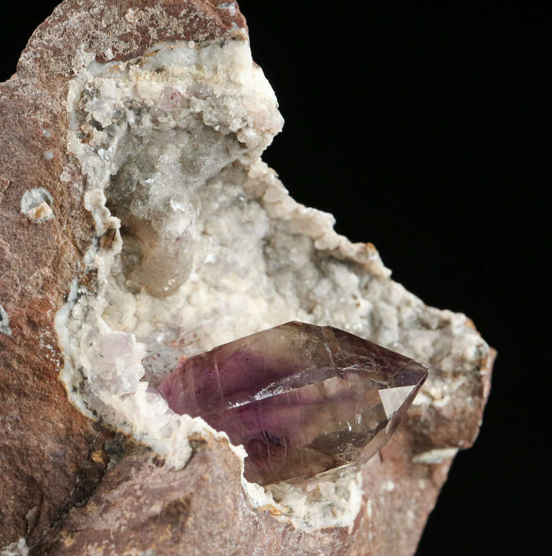 Amethyst Quartz on Matrix, Gobobosebberge Mnt, Namibia