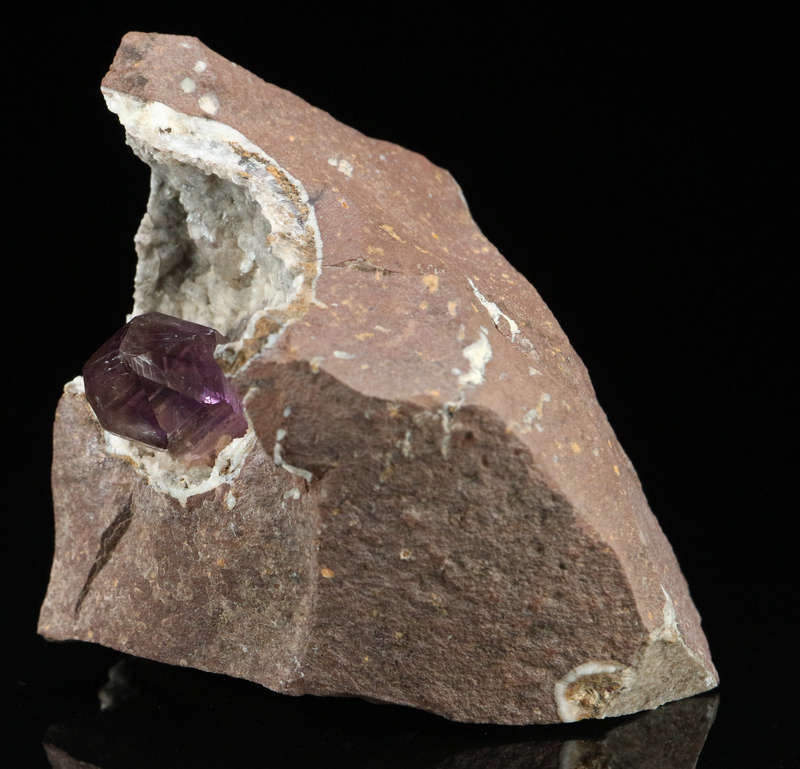 Amethyst Quartz on Matrix, Gobobosebberge Mnt, Namibia