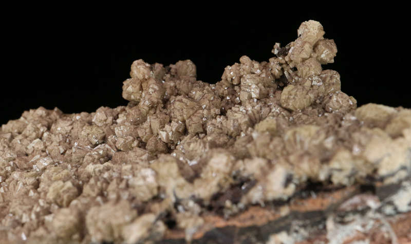 Olmiite on Matrix, "N'Chwaning II Mine, Kalahari Manganese Field, Northern Cape, South Africa. "