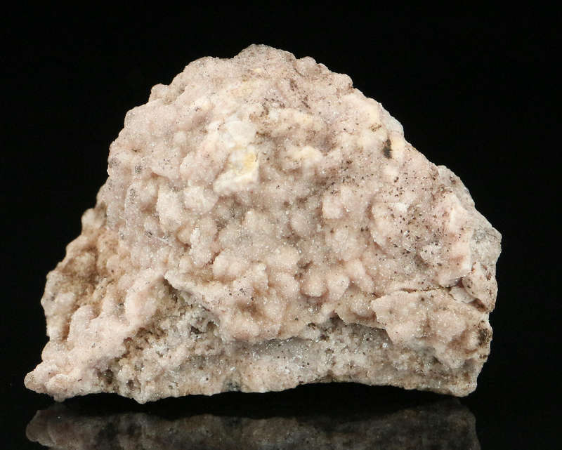 Rhodochrosite on Matrix,"N'Chwaning II Mine, Kalahari Manganese Field, Northern Cape, South Africa "