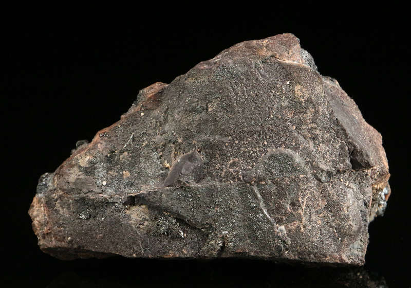 Hausmannite & Hematite on Matrix,"N'Chwaning II Mine, Kalahari Manganese Field, Northern Cape, South