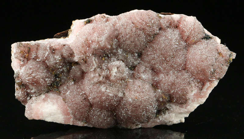 Rhodochrosite, "N'Chwaning II Mine, Kalahari Manganese Field, Northern Cape, South Africa "