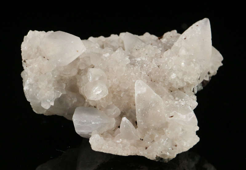 Calcite on Matrix, "N'Chwaning II Mine, Kalahari Manganese Field, Northern Cape, South Africa. "
