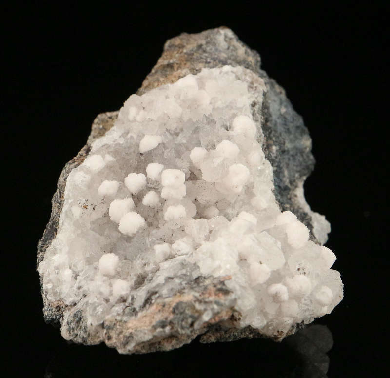 Calcite on Calcite on Matrix,"N'Chwaning II Mine, Kalahari Manganese Field, Northern Cape, South Afr