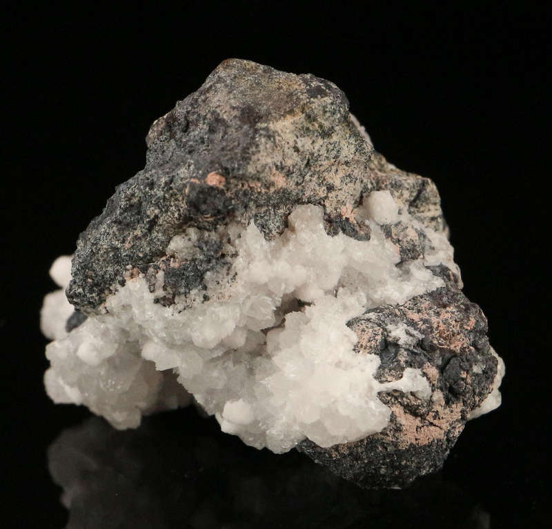 Calcite on Calcite on Matrix,"N'Chwaning II Mine, Kalahari Manganese Field, Northern Cape, South Afr