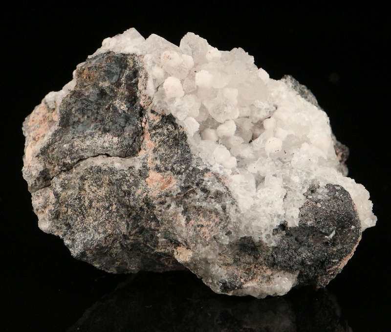Calcite on Calcite on Matrix,"N'Chwaning II Mine, Kalahari Manganese Field, Northern Cape, South Afr