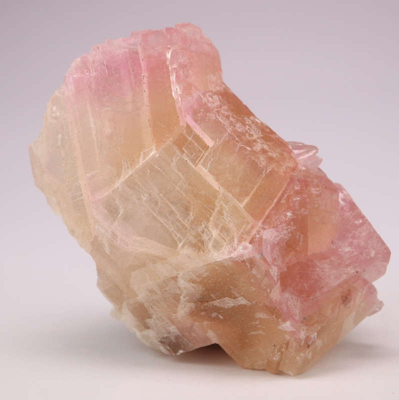 Cobaltoan Calcite on Calcite, Mashamba West Mine, DRC