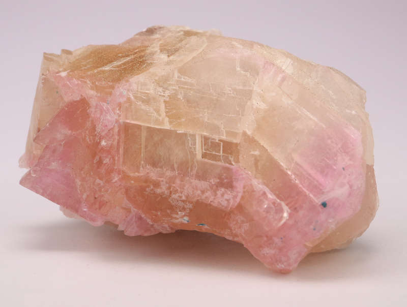 Cobaltoan Calcite on Calcite, Mashamba West Mine, DRC
