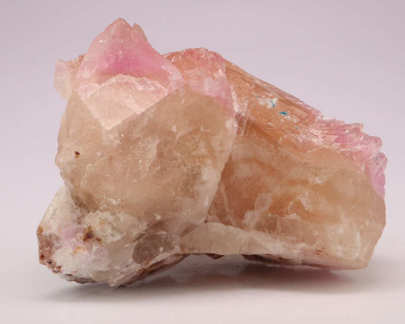 Cobaltoan Calcite on Calcite, Mashamba West Mine, DRC