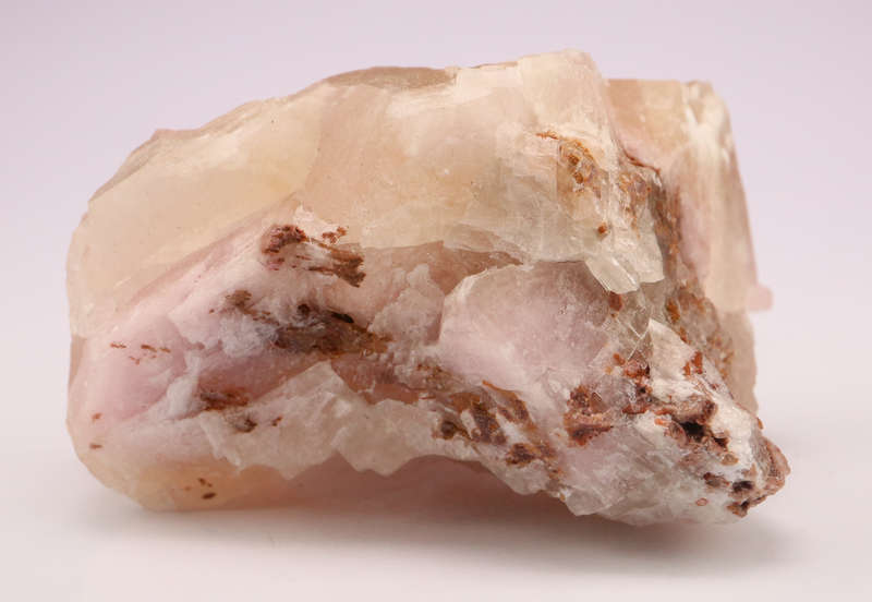 Cobaltoan Calcite on Calcite, Mashamba West Mine, DRC