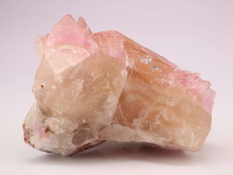 Cobaltoan Calcite on Calcite, Mashamba West Mine, DRC
