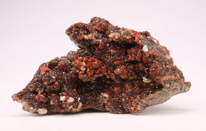Calcite on Andradite, Wessels Mine, Northern Cape, South Africa