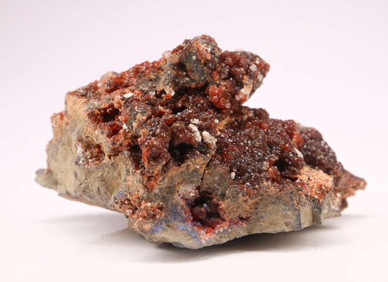 Calcite on Andradite, Wessels Mine, Northern Cape, South Africa