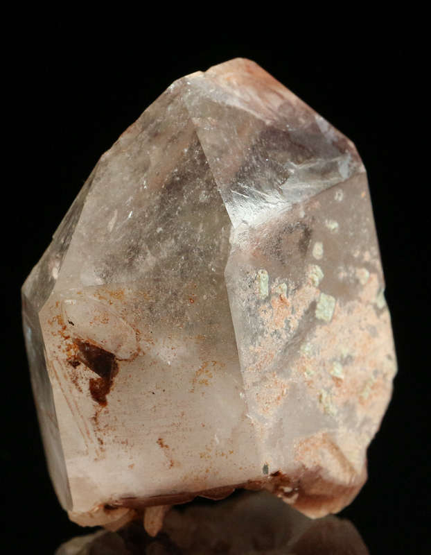 Epidote on Quartz, Artonvilla Mine, Musina, South Africa