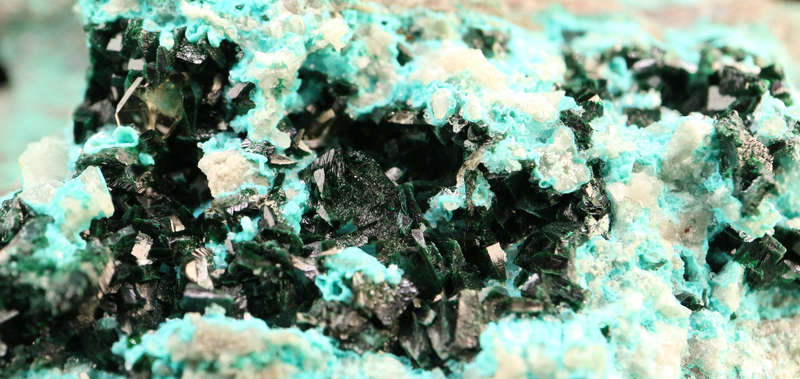 Malachtie & Chrysocolla, Mashamba West Mine, DRC