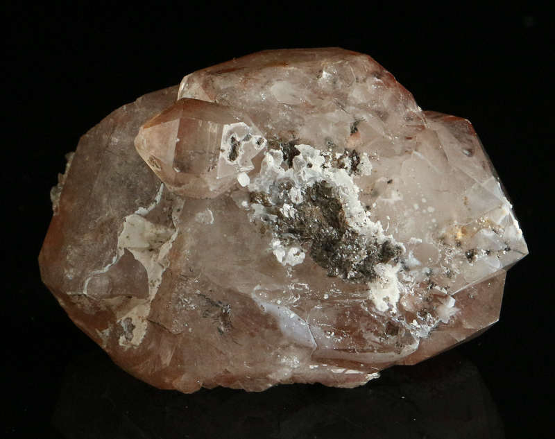 Red Hematite incl Quartz, Orange River Area, Northern Cape, South Africa