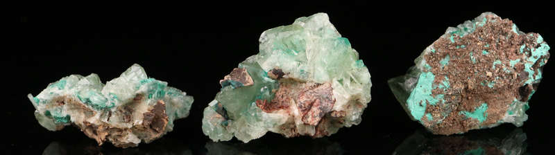 Malachite & Baryte Triplet, Shangulowé Mine, Kambove, Haut-Katanga, DR Congo