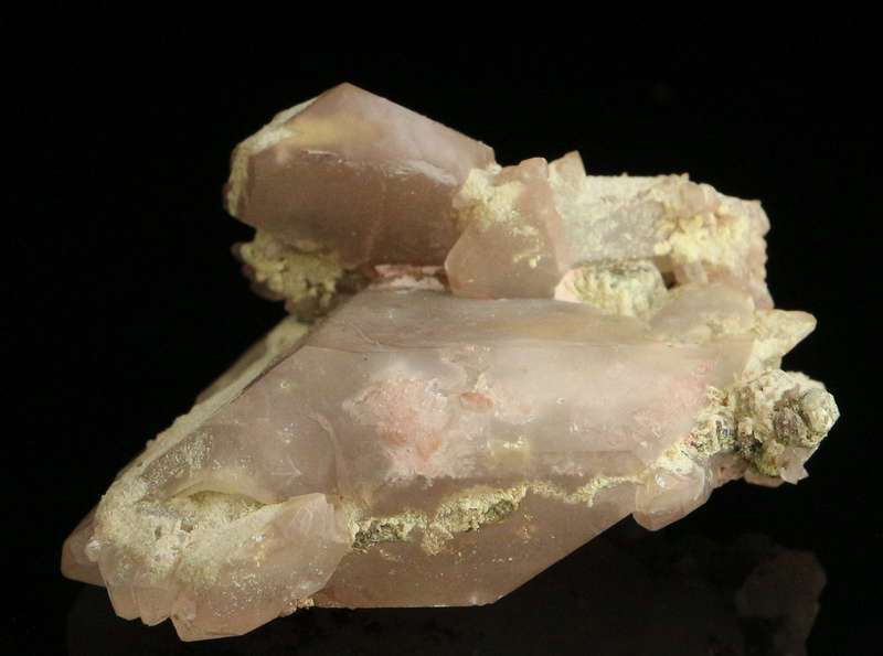 Epidote on Quartz, Artonvilla Mine, Musina, South Africa