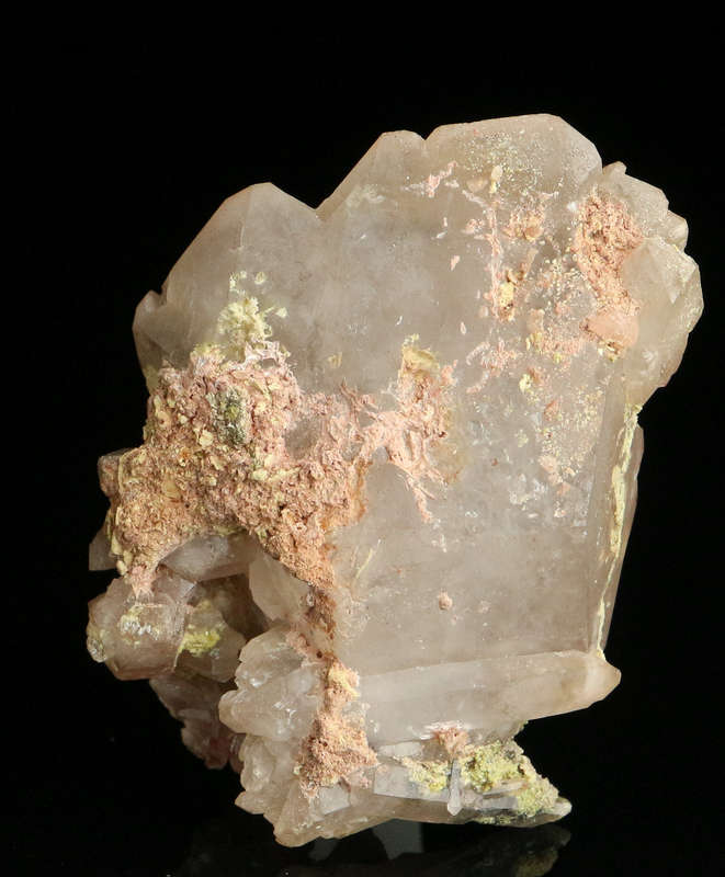 Epidote on Quartz, Artonvilla Mine, Musina, South Africa