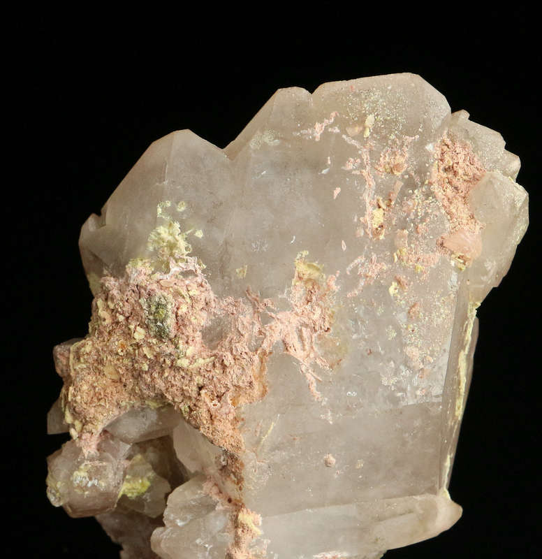 Epidote on Quartz, Artonvilla Mine, Musina, South Africa
