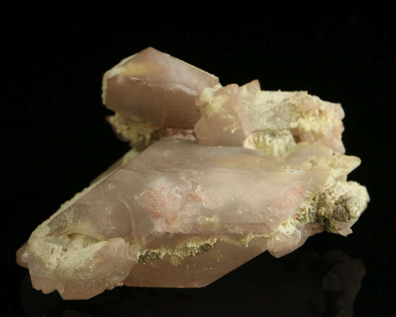Epidote on Quartz, Artonvilla Mine, Musina, South Africa