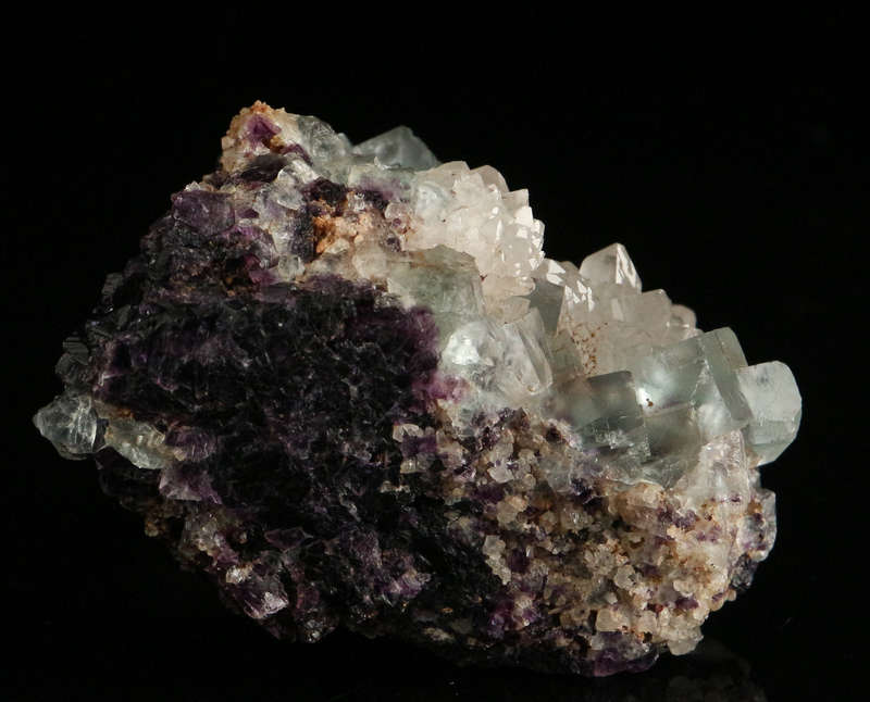 Quartz on Fluorite Cluster, Okoruso Mine, Namibia