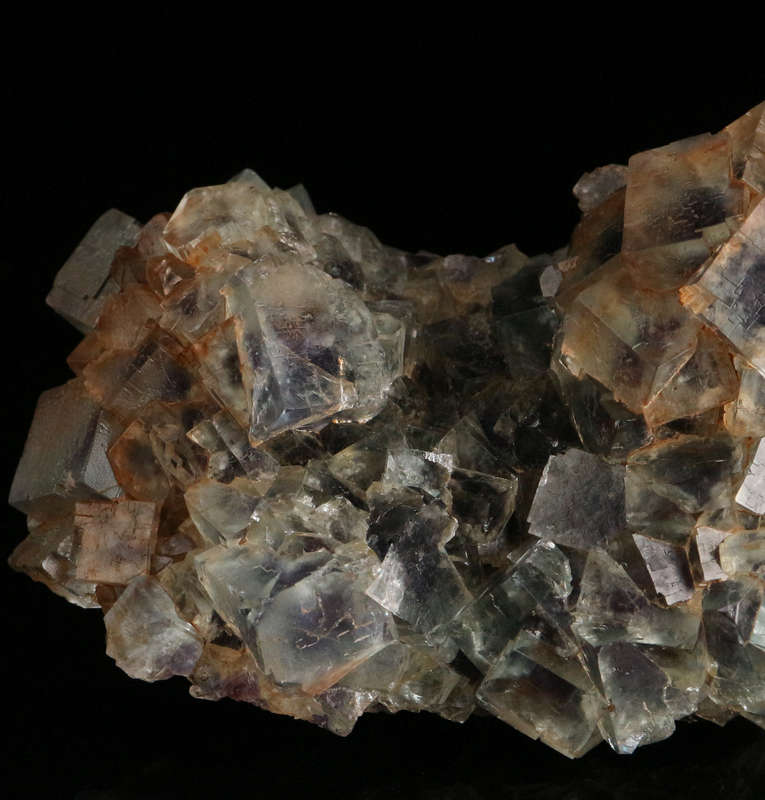 Purple-Green Zoned Fluorite on Matrix, Okoruso Mine, Namibia