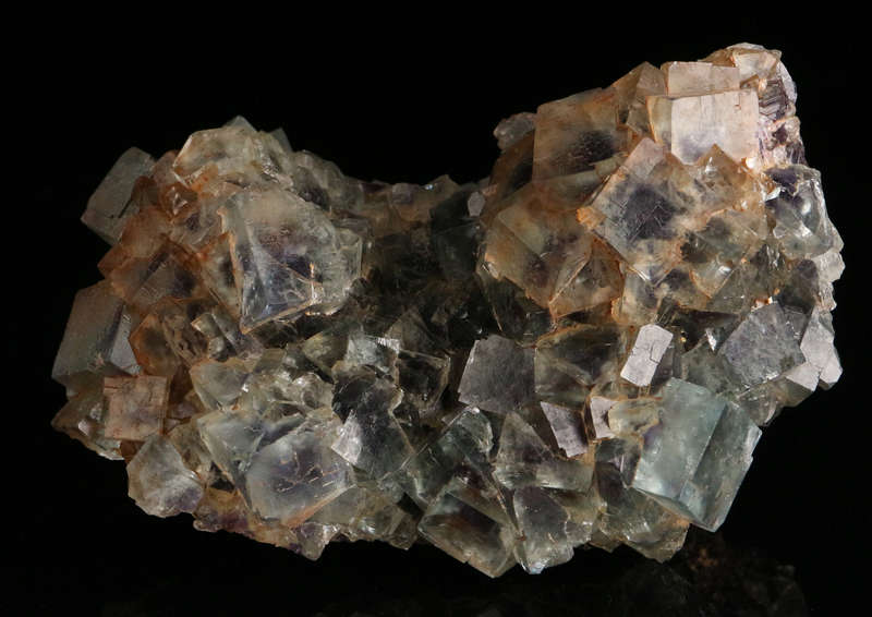 Purple-Green Zoned Fluorite on Matrix, Okoruso Mine, Namibia
