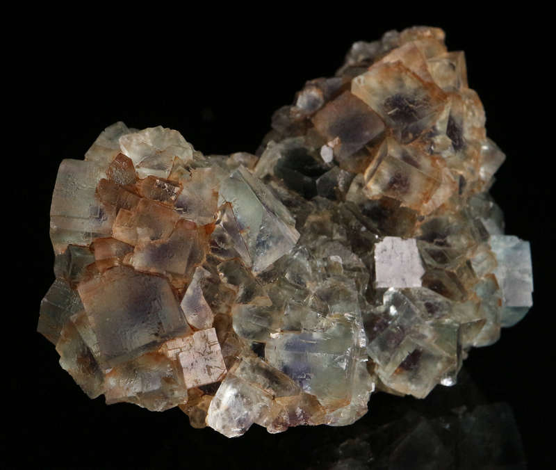 Purple-Green Zoned Fluorite on Matrix, Okoruso Mine, Namibia