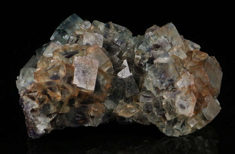 Purple-Green Zoned Fluorite on Matrix, Okoruso Mine, Namibia