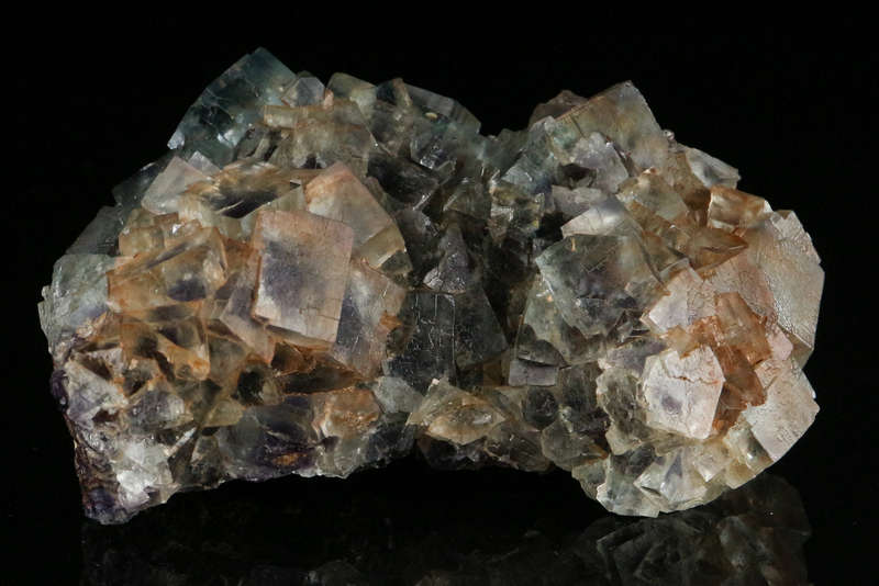 Purple-Green Zoned Fluorite on Matrix, Okoruso Mine, Namibia