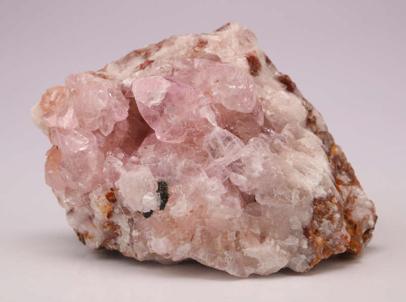 Cobaltoan Calcite on Matrix, Mashamba West Mine, DRC