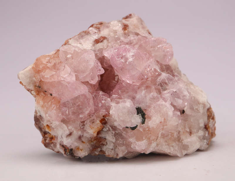 Cobaltoan Calcite on Matrix, Mashamba West Mine, DRC