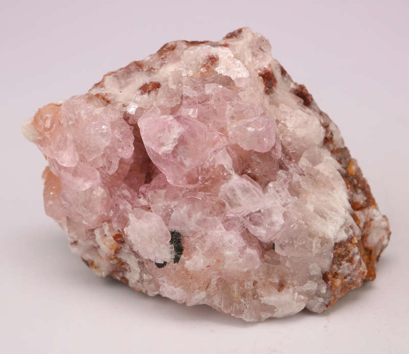 Cobaltoan Calcite on Matrix, Mashamba West Mine, DRC