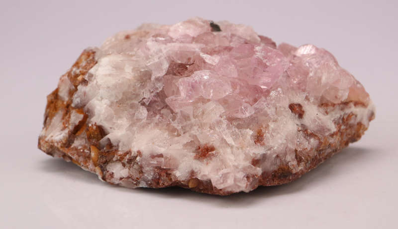 Cobaltoan Calcite on Matrix, Mashamba West Mine, DRC
