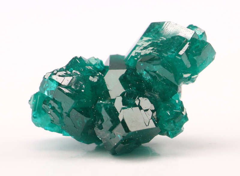 Dioptase Thumbnail, Kaokoveld Region, Namibia