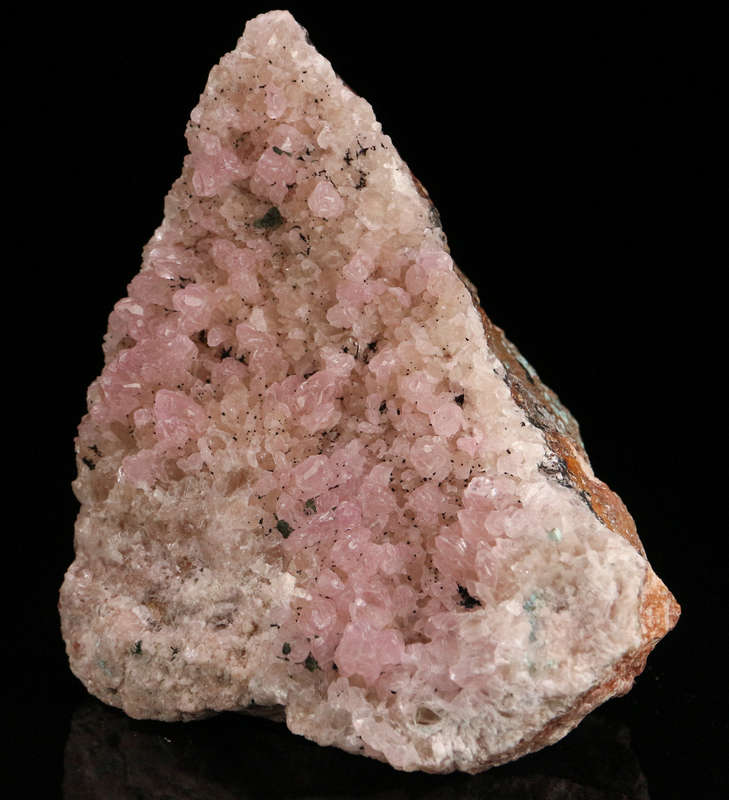 Cobaltoan Calcite on Matrix, Mashamba West Mine, DRC