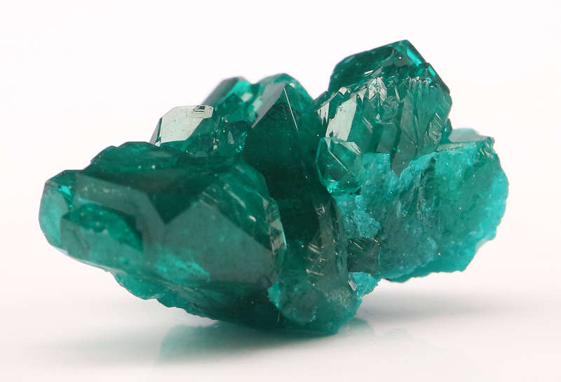 Dioptase Thumbnail, Kaokoveld Region, Namibia