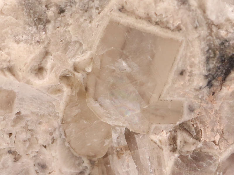 Calcite on Matrix, N'Chwaning II, Northern Cape, South Africa