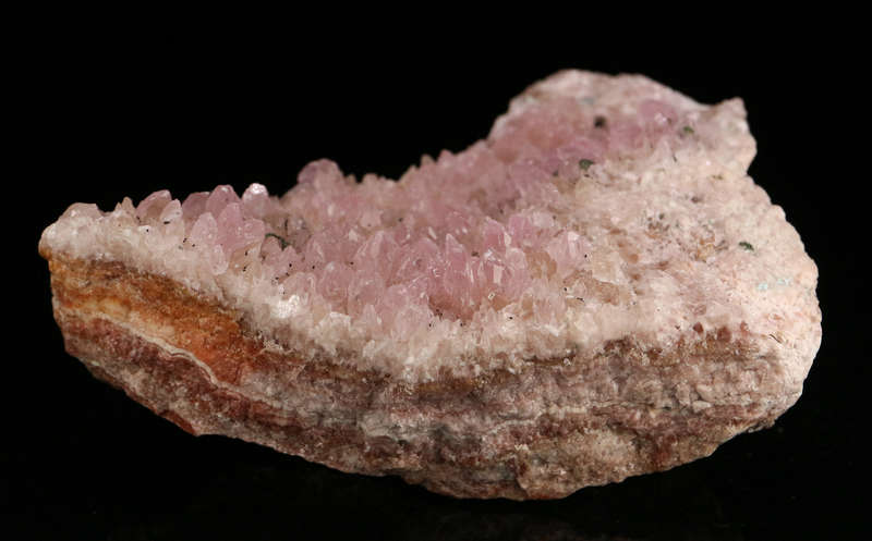 Cobaltoan Calcite on Matrix, Mashamba West Mine, DRC