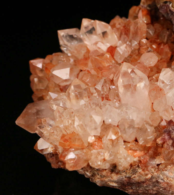 Fluorite on Quartz, Riemvasmaak, Northern Cape, South Africa