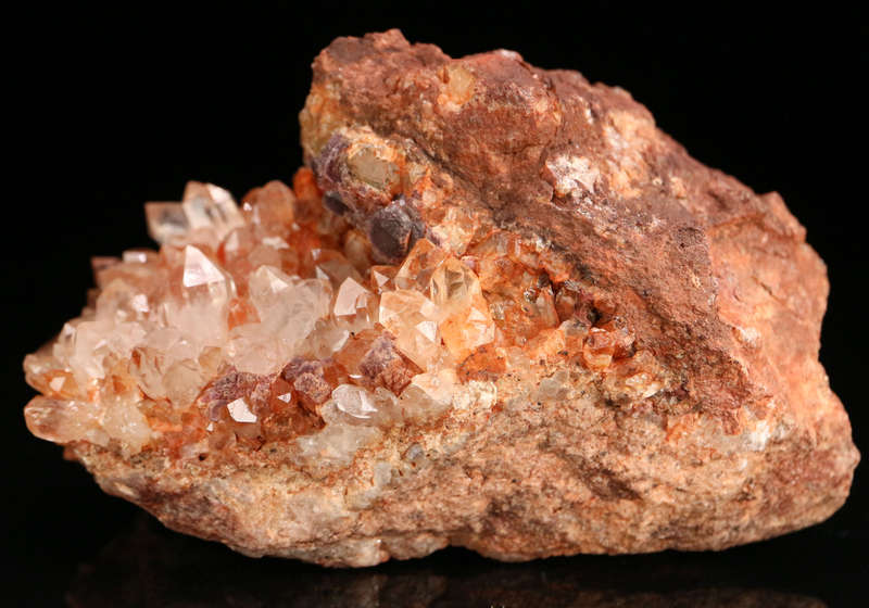 Fluorite on Quartz, Riemvasmaak, Northern Cape, South Africa