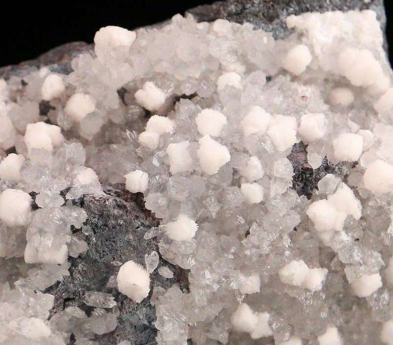 Calcite on Calcite on Matrix, N'Chwaning II, Northern Cape, South Africa