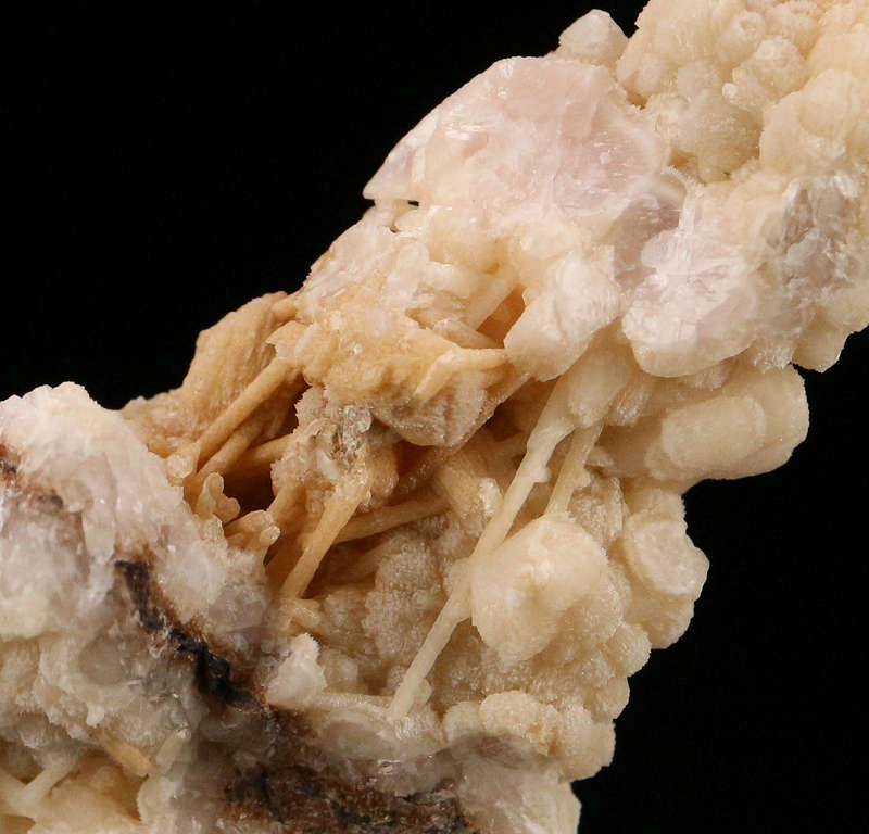 Calcite with Tails, N'Chwaning II, Northern Cape, South Africa
