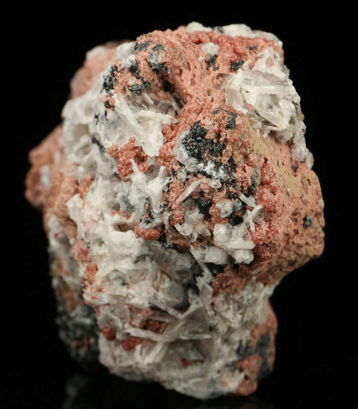 Hausmaniite and Andradite,"N'Chwaning II Mine, Kalahari Manganese Field, Northern Cape, South Africa